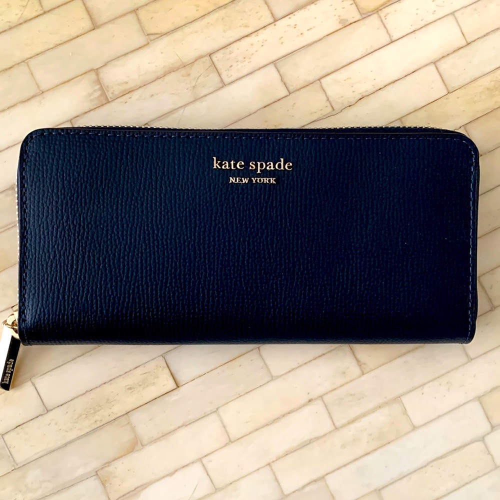 Navy Leather Kate Spade Wallet